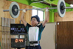第21回三条市民スポーツ大会ウエイトリフティング競技大会