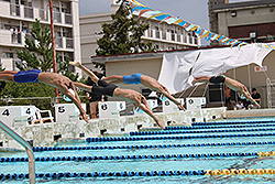 第21回三条市民スポーツ大会水泳競技